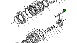 Вал 423-15-12540 Komatsu