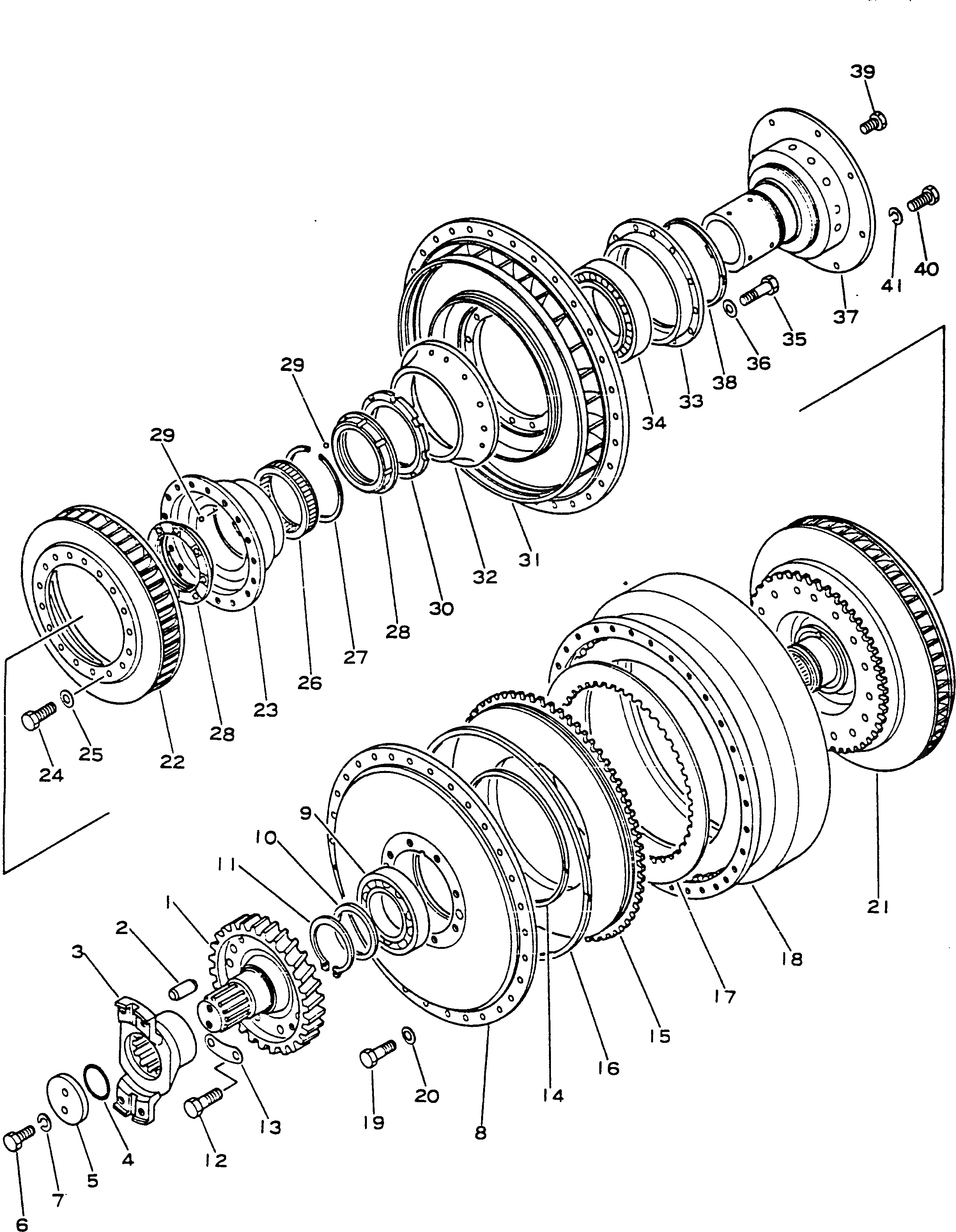 Вал 711-16-11350 Komatsu