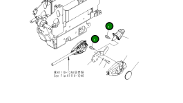 Винт 01023-60412 Komatsu
