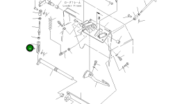 Вилка 20D-43-16181 Komatsu