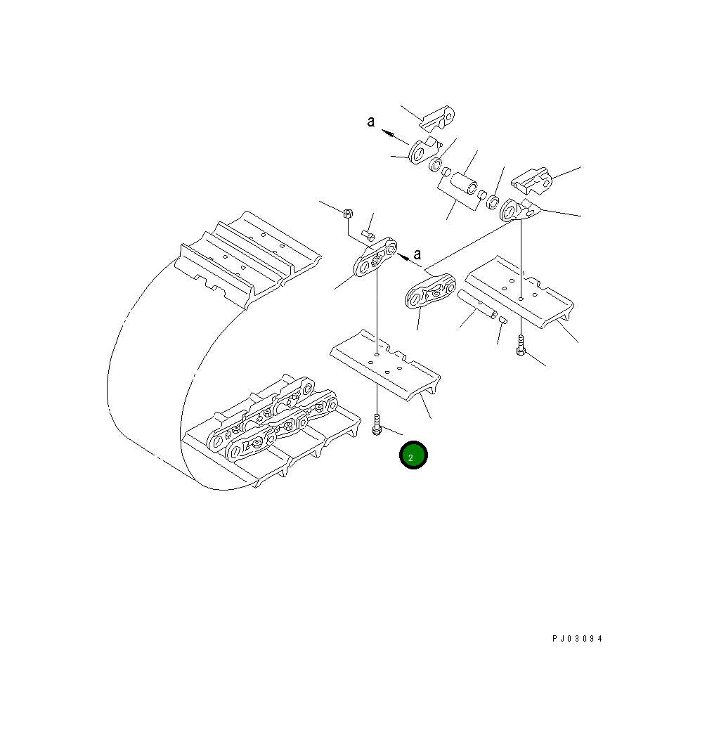 Болт 112-32-11211 Komatsu