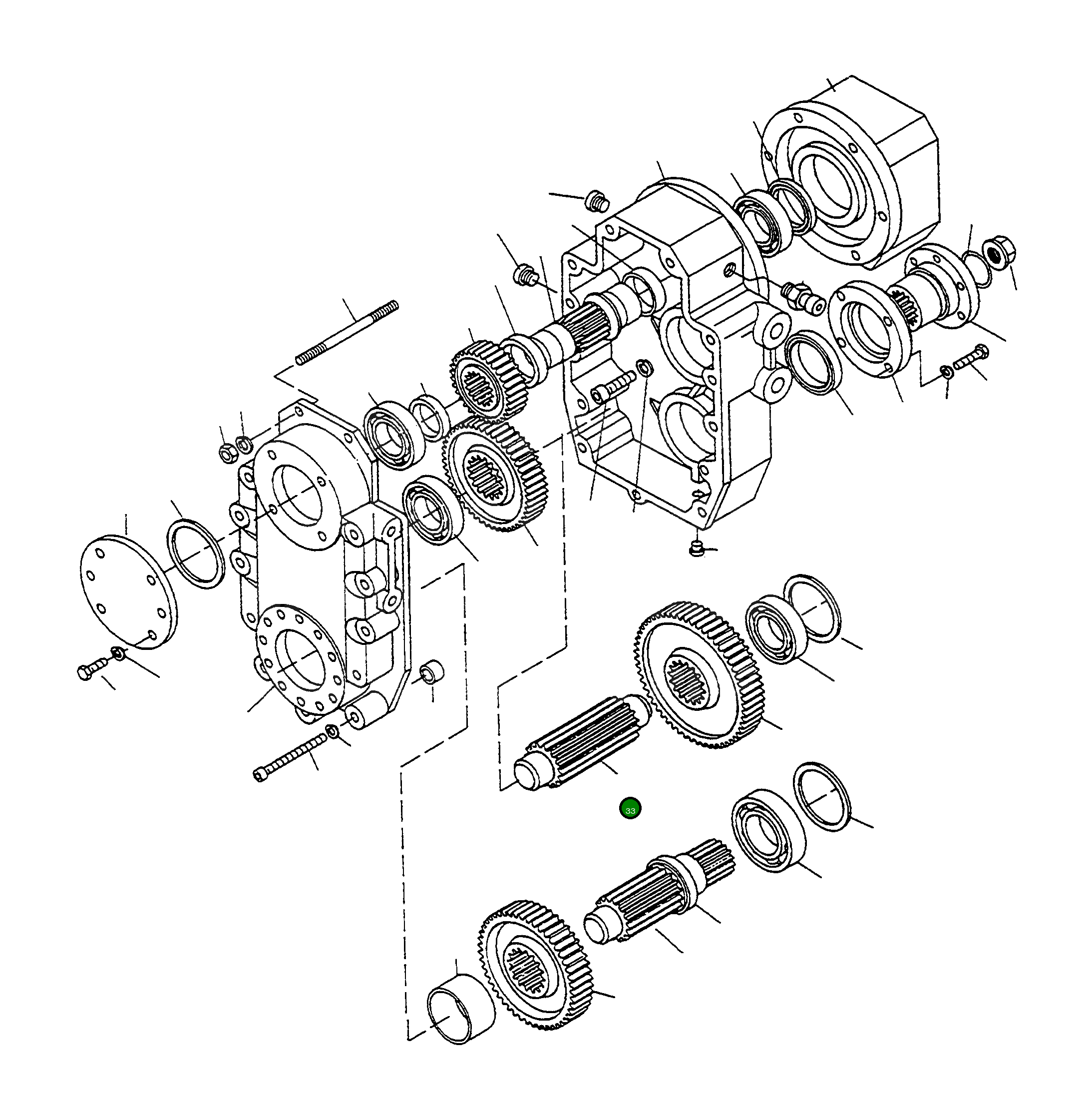 Вал 4919091M1 Komatsu