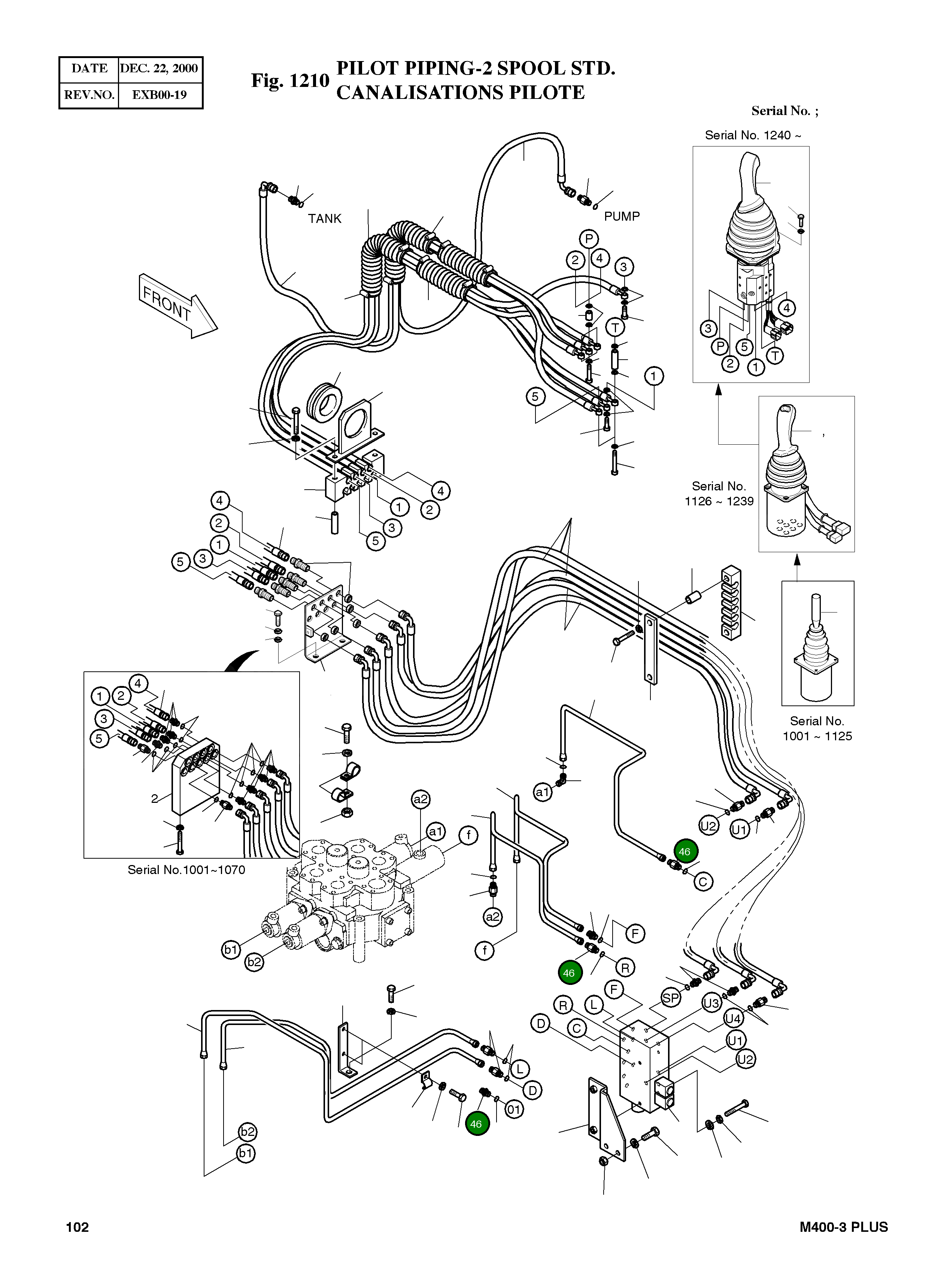 Адаптер, S 3/8 PFO-M16X1.5 2181-1916D10 Komatsu