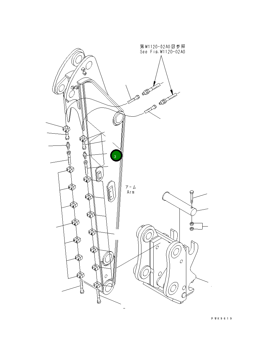 Адаптер 20Y-62-K4440 Komatsu