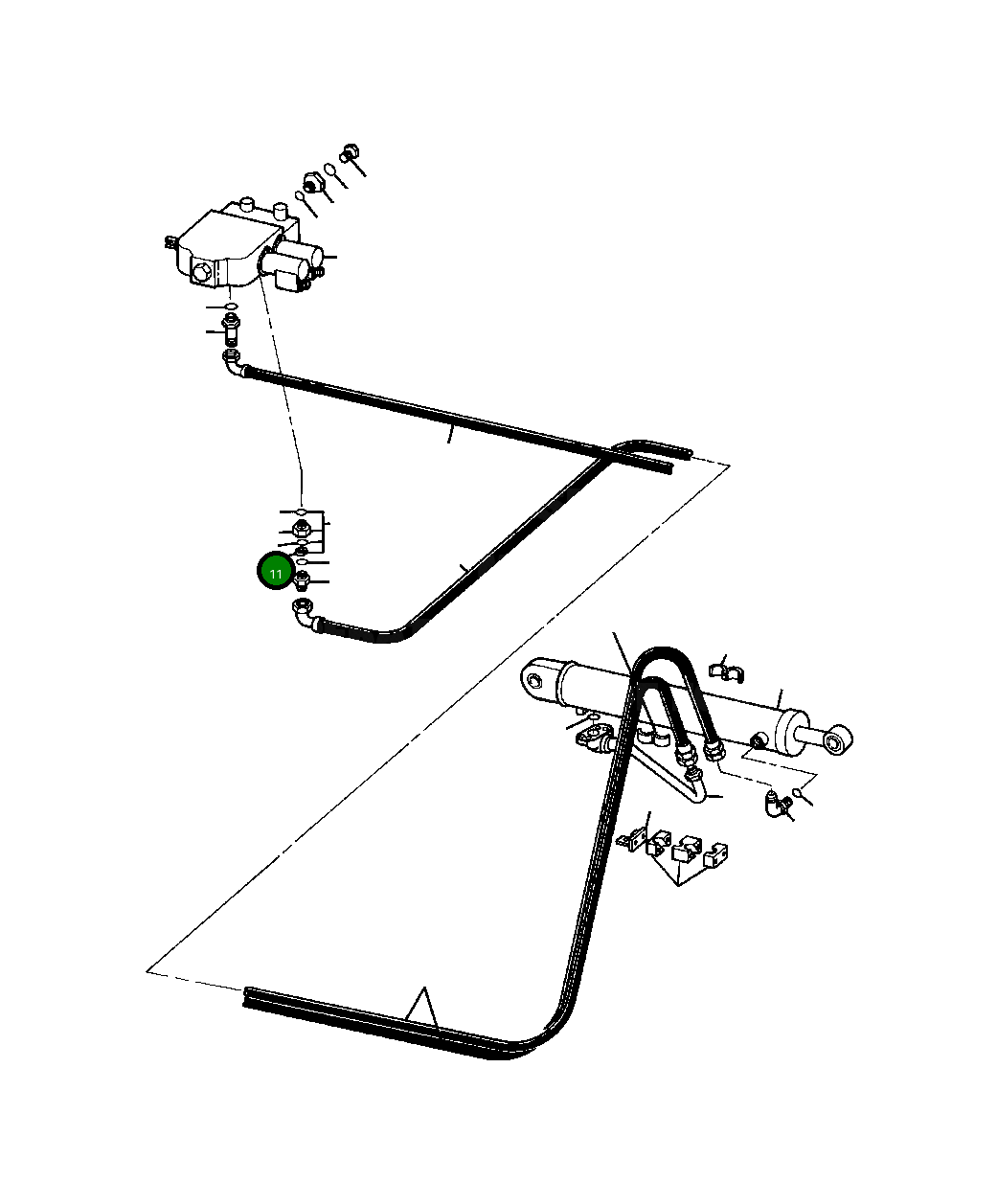 Вентиляция 1124 294 C1 Komatsu