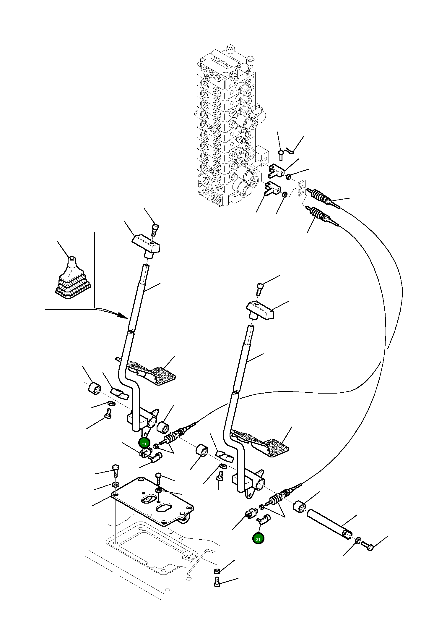 Вилка 802720018 Komatsu