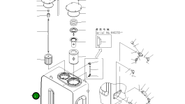 Бак 206-60-K1510 Komatsu