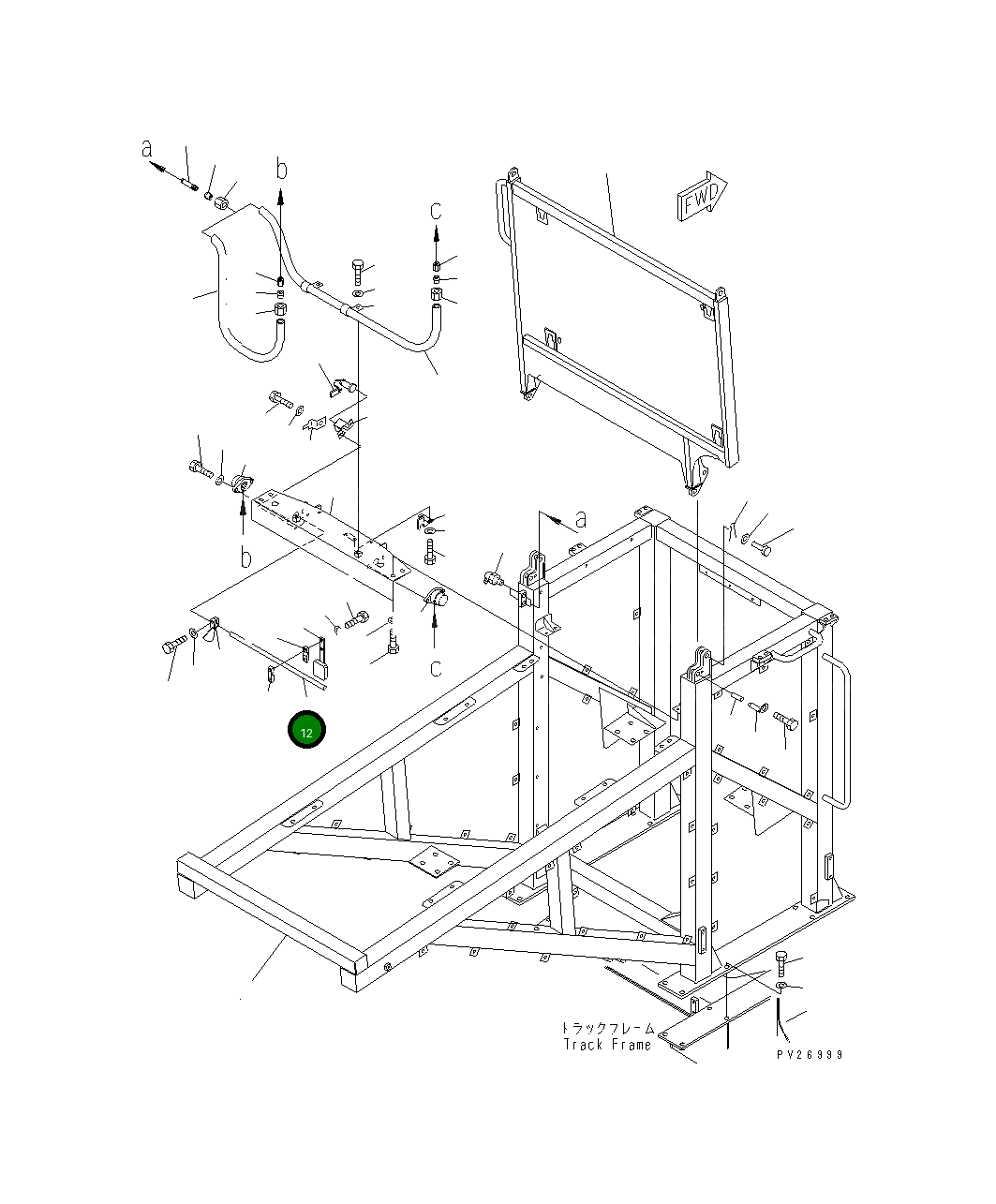 Вал 8288-06-1160 Komatsu