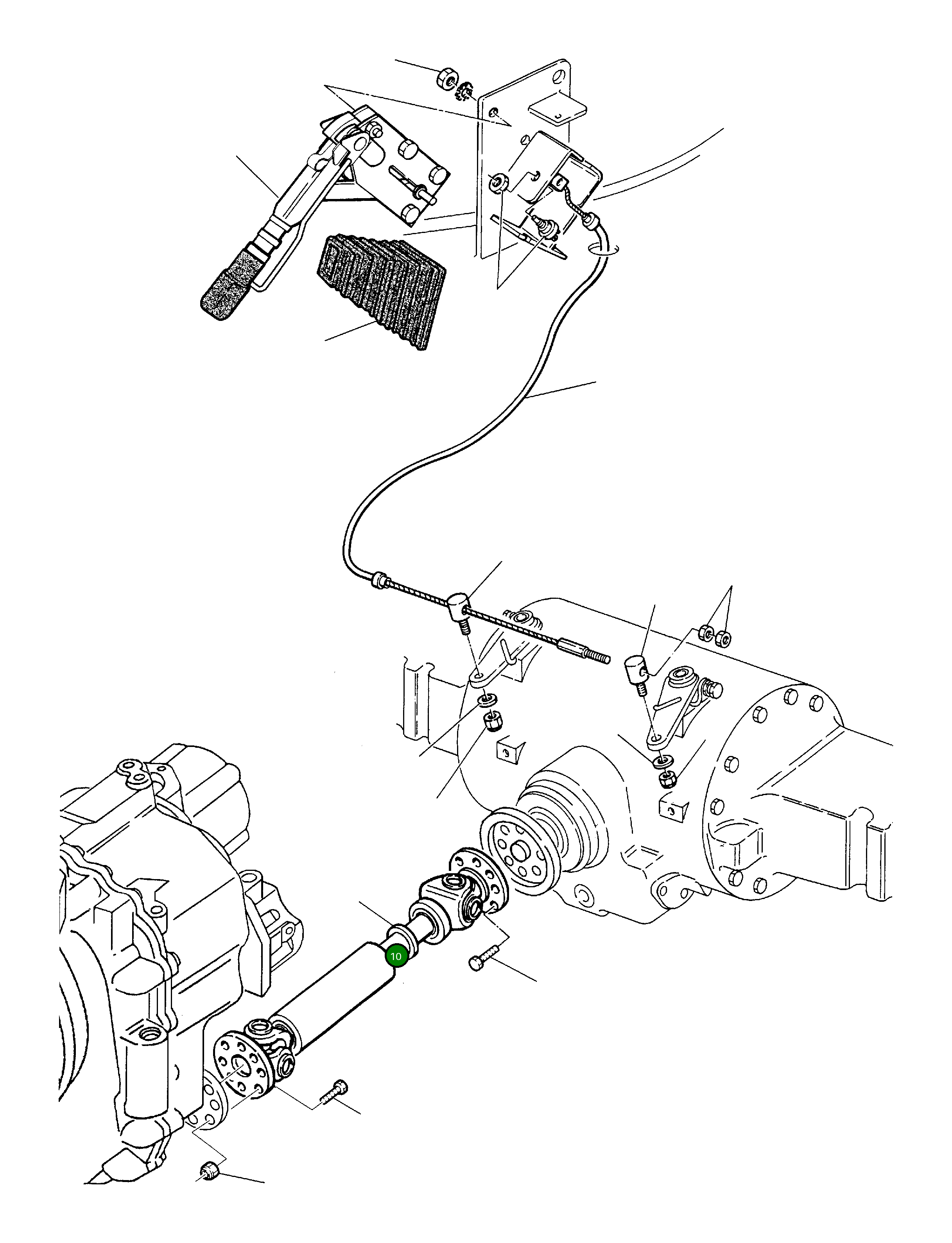 Вал 312606056 Komatsu