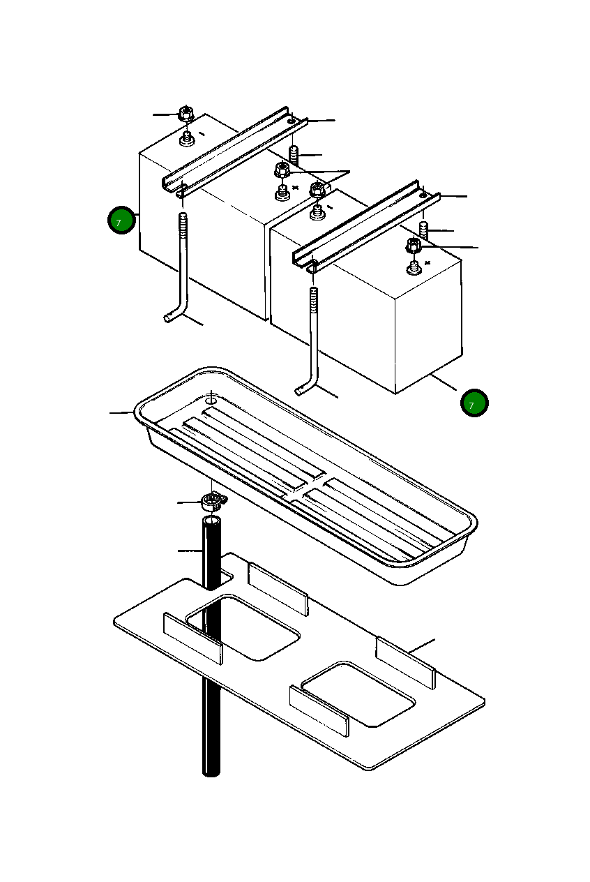 Аккумулятор тёплого пуска MW-3 106 252 Komatsu