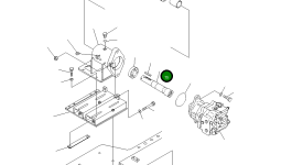 Вал 8232-70-1120 Komatsu