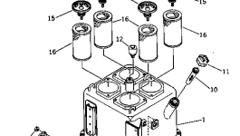 Бак 569-60-47111 Komatsu