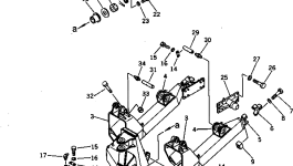 Шарнир 120-Y46-5281 Komatsu