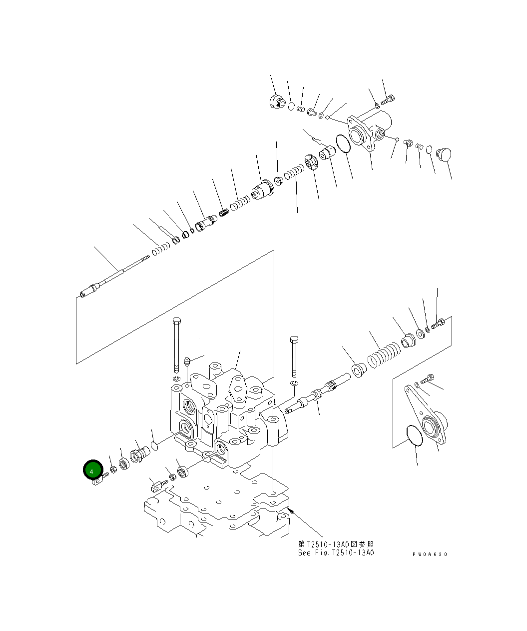 Вилка 15B-960-5330 Komatsu