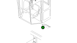 Боковой ремень 234-57-11110 Komatsu