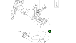 Вентилятор охлаждения 452-377 Komatsu