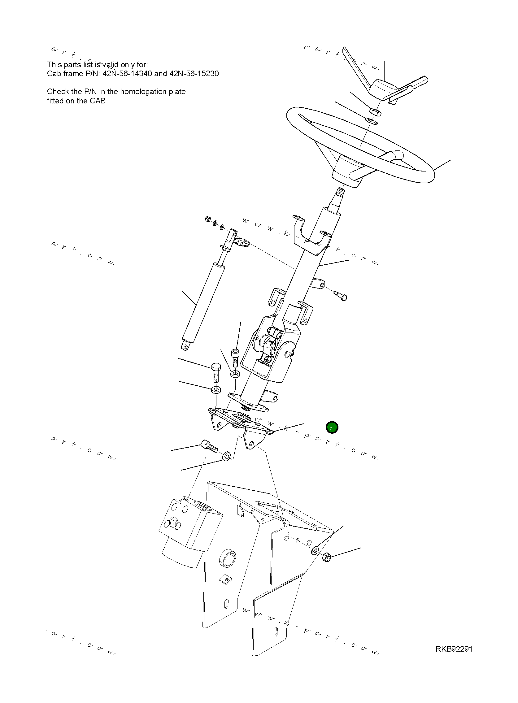 Адаптер 42N-56-14440 Komatsu
