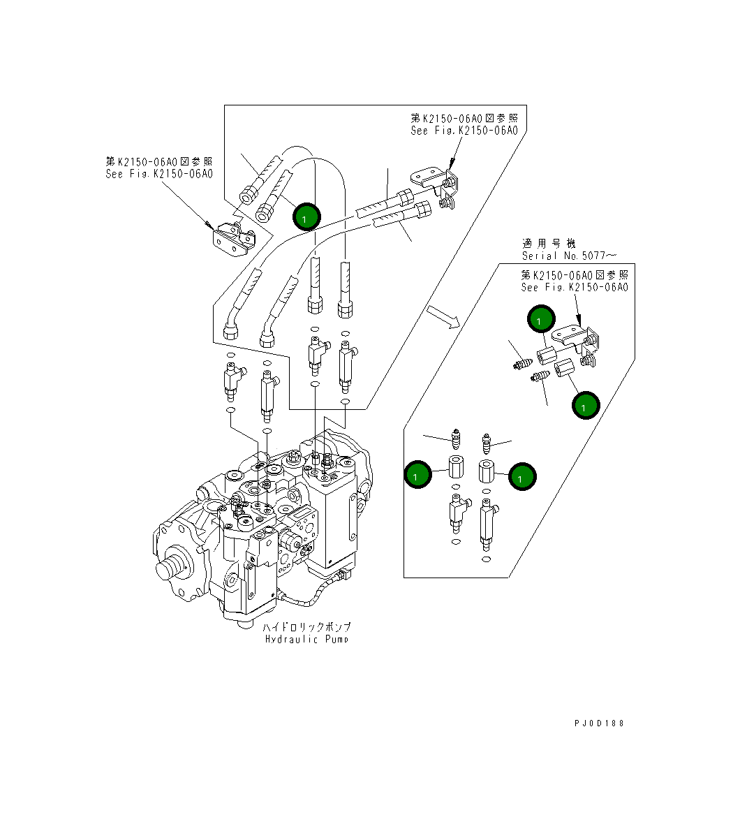 Адаптер 11Y-62-13890 Komatsu