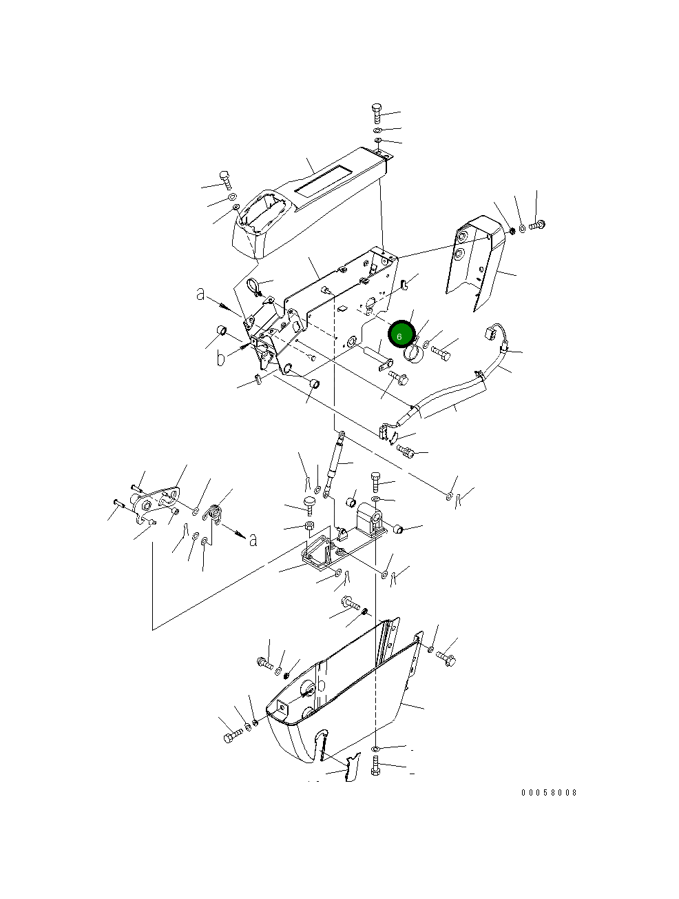 Вал 22B-43-23161 Komatsu