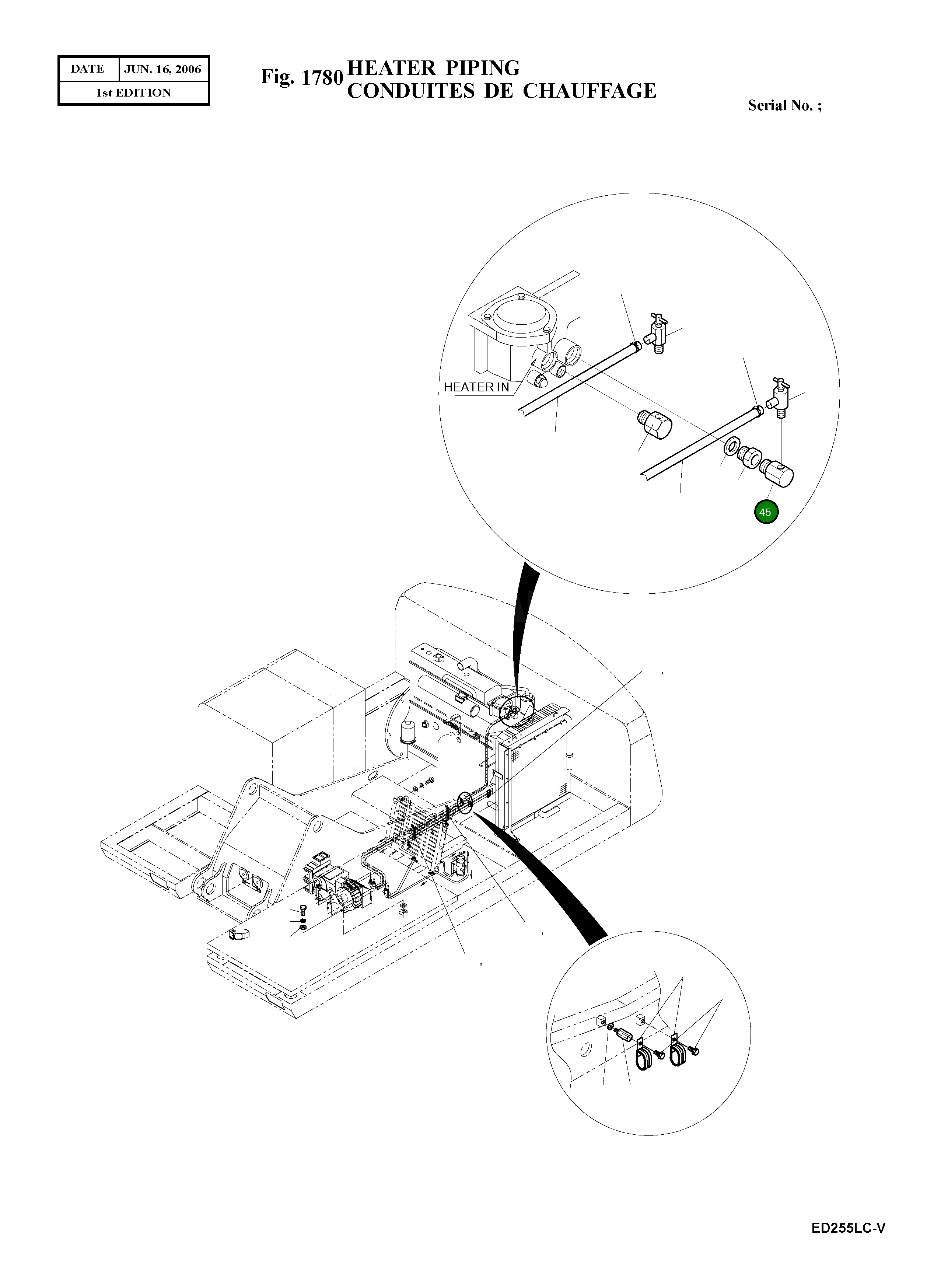 Адаптер 2181-1161A Komatsu