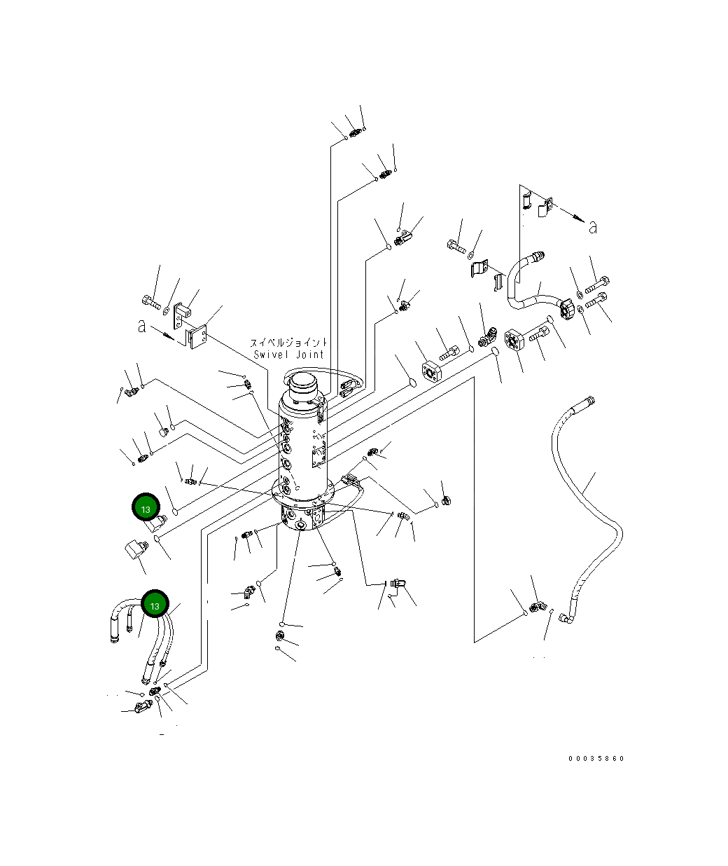 Адаптер 20E-62-21520 Komatsu