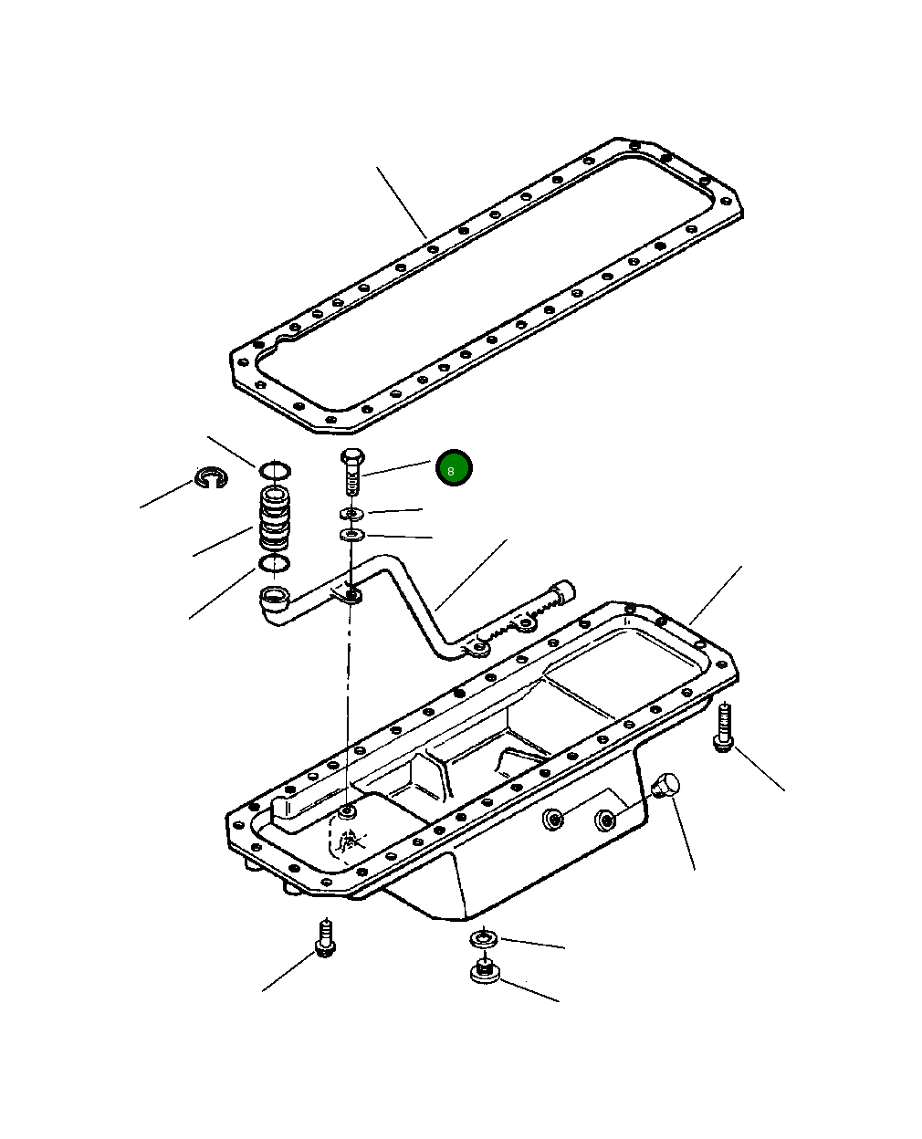 Болт (M6x1.00x18) 1295 241 H1 Komatsu