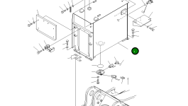 Бак 21N-04-37110 Komatsu