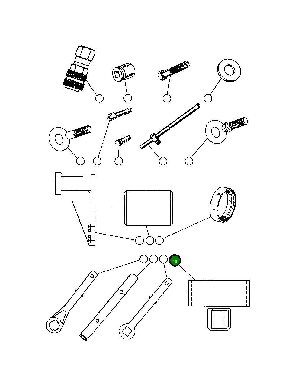 Адаптер - 1" X 1 1/2" TZ2730 Komatsu