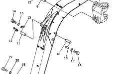 Палец 201-70-21170 Komatsu