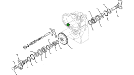 Вилка CK4202257 Komatsu