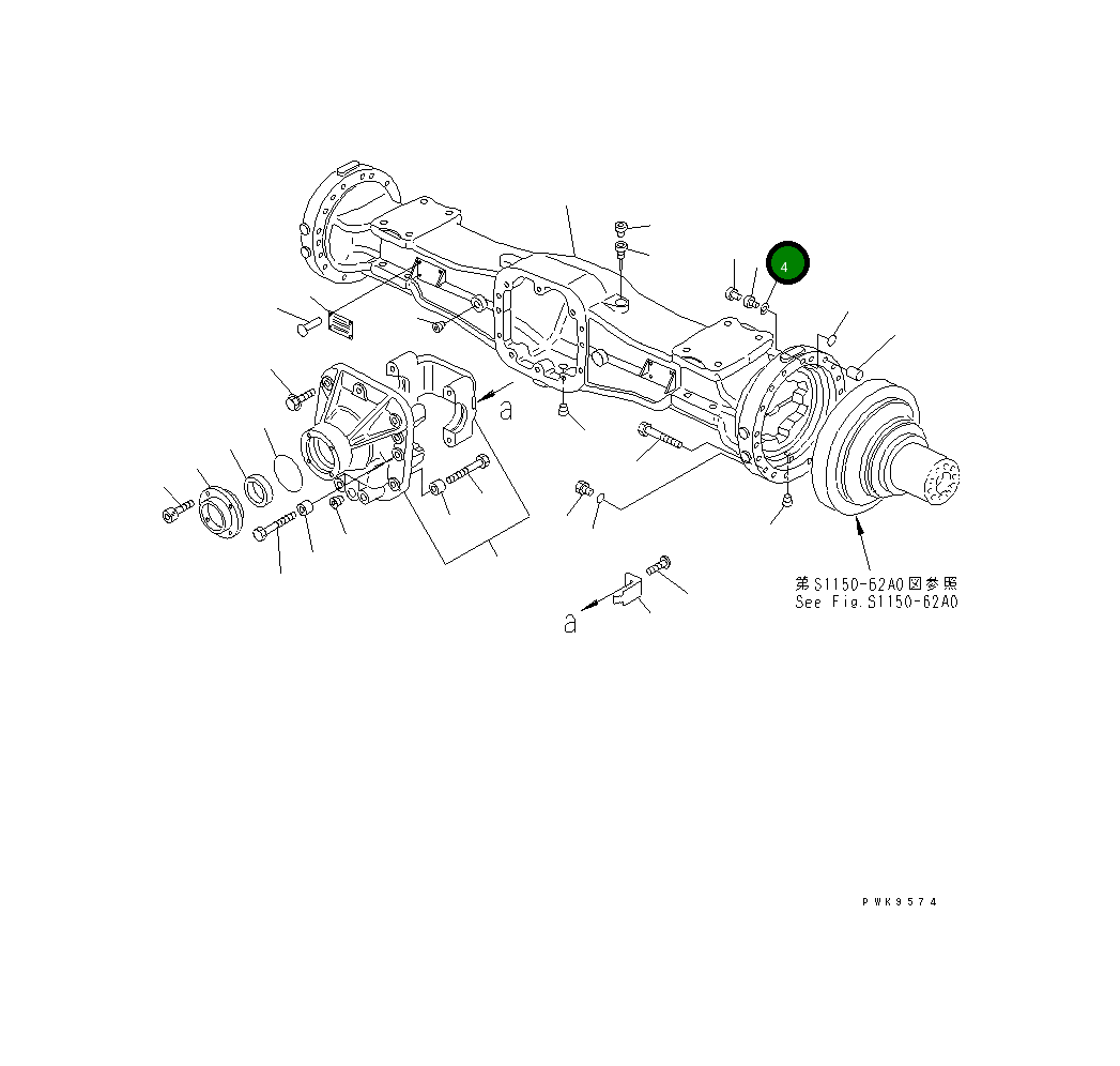 Адаптер 20E-22-K1350 Komatsu
