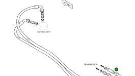 Адаптер M16X1.5-3/8 2181-1126D80 Komatsu