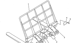 Вилка 361-912-1120 Komatsu