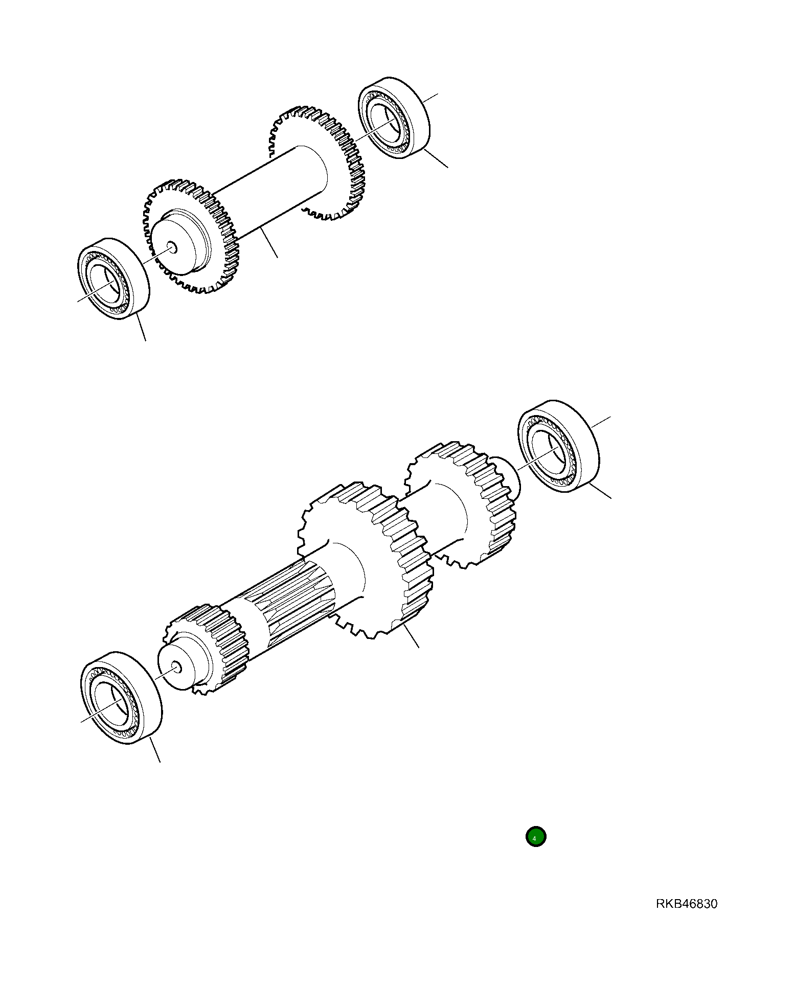 Вал CA0145132 Komatsu