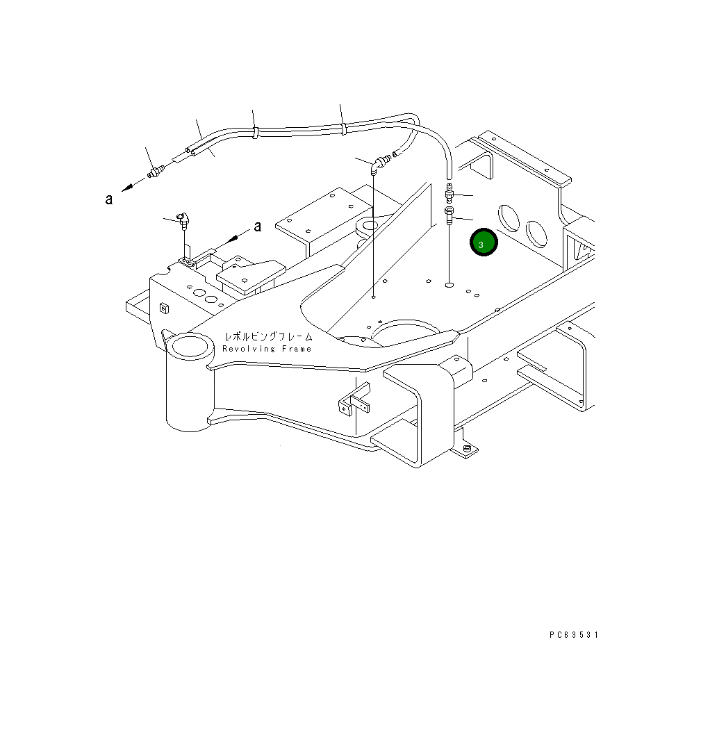 Адаптер 20P-46-71320 Komatsu