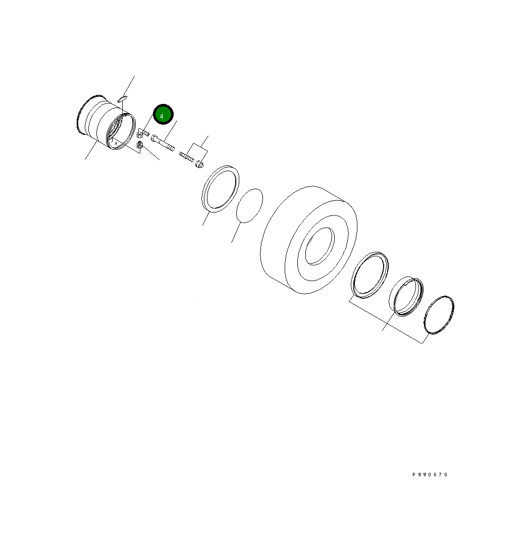 Адаптер 42C-30-12230 Komatsu