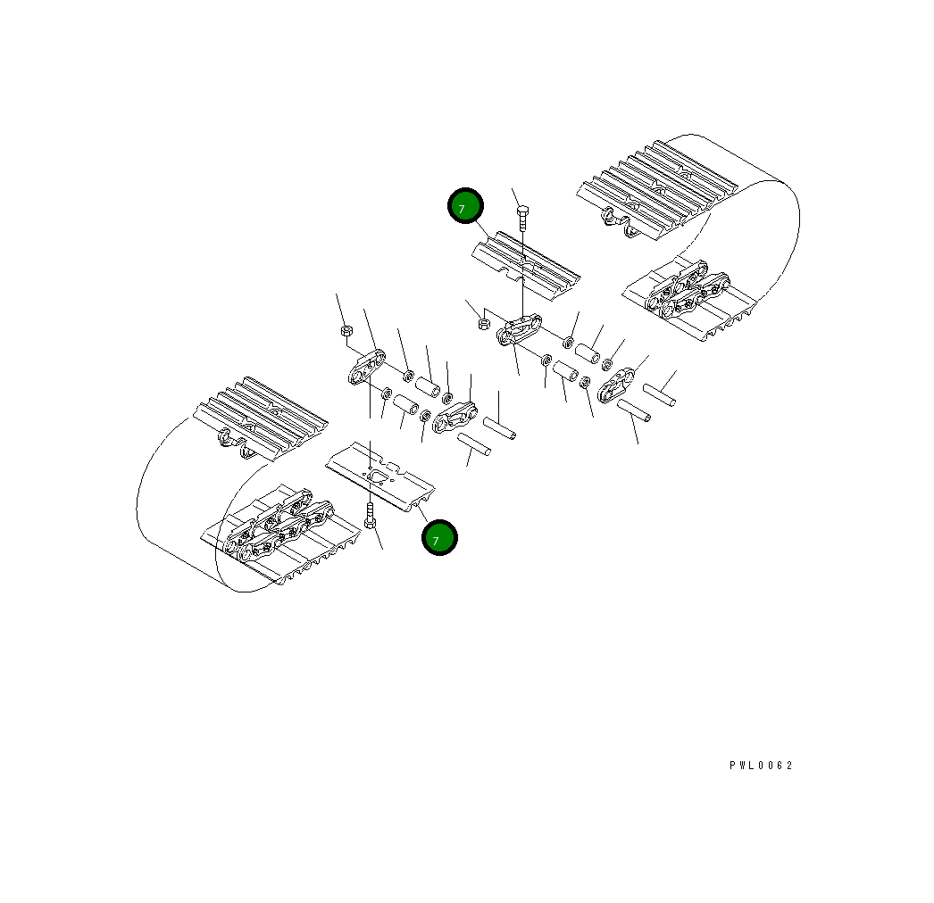 Башмак 203-32-51390 Komatsu