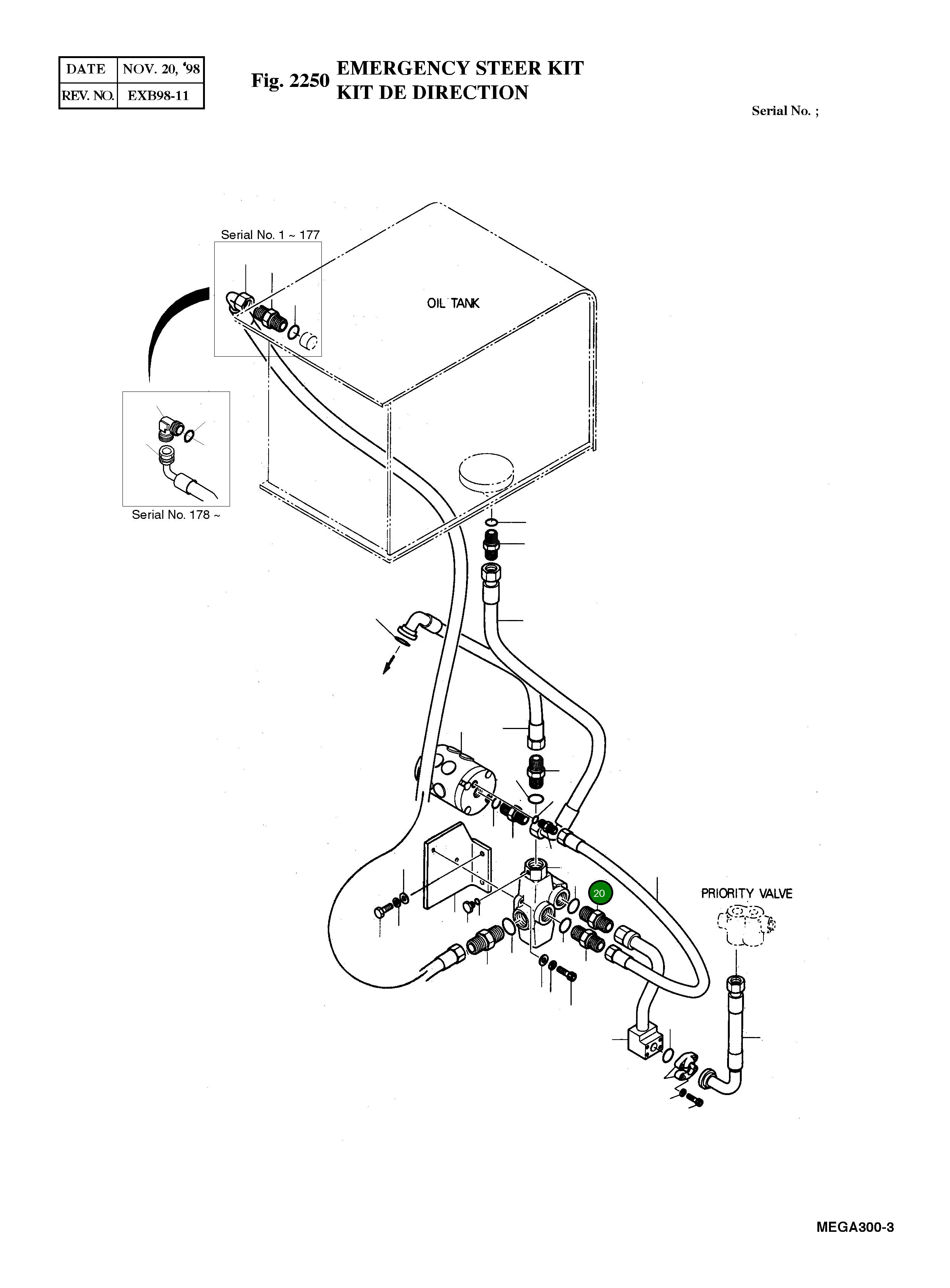 Адаптер M42X2-PF1 4181-2808 Komatsu