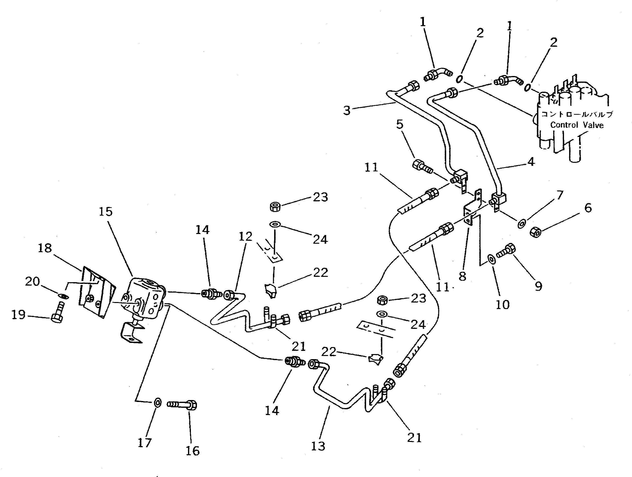 Адаптер 415-878-1530 Komatsu