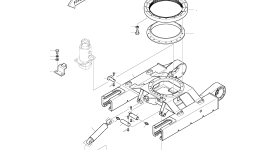 Отвал 2608-1045G Komatsu