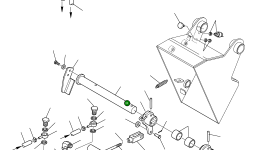 Вал 395-56-11010 Komatsu