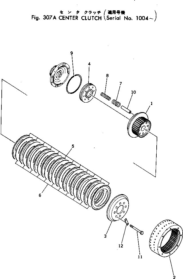 Барабан 198-22-11111 Komatsu