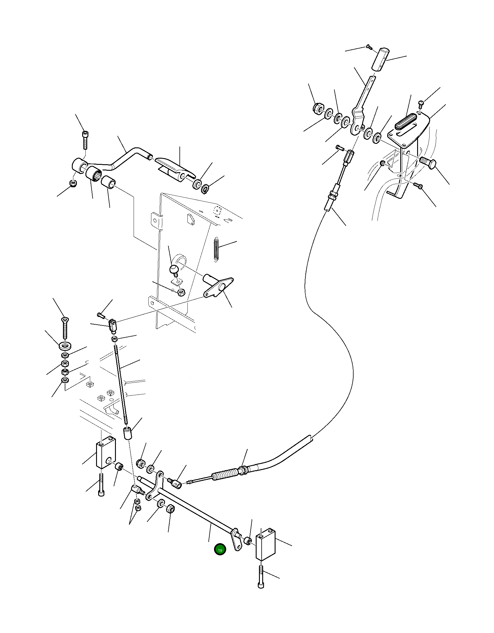 Вал 42N-54-14490 Komatsu