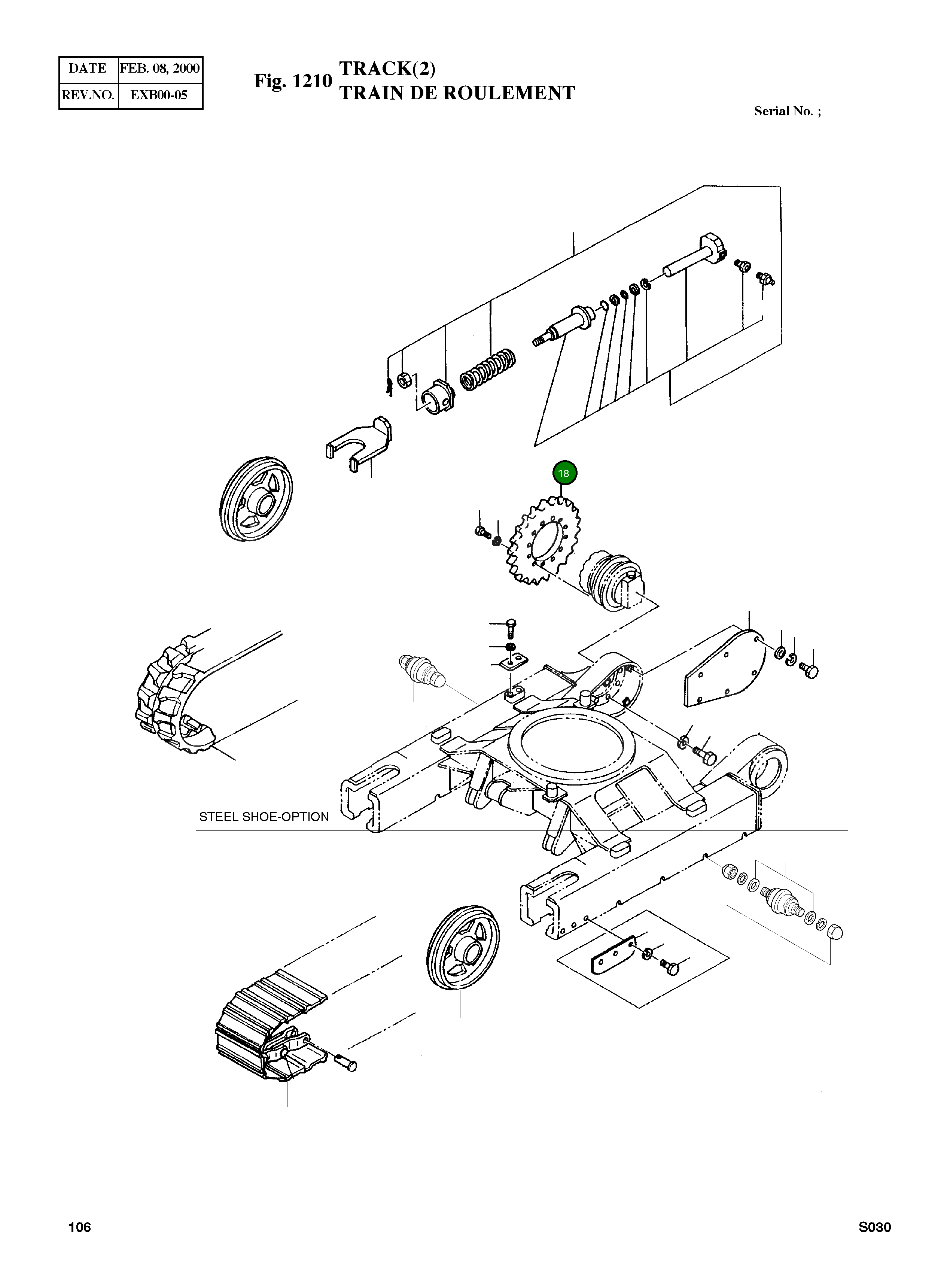Ведущая звезда 2108-9004 Komatsu