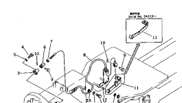 Педаль 232-43-59150 Komatsu