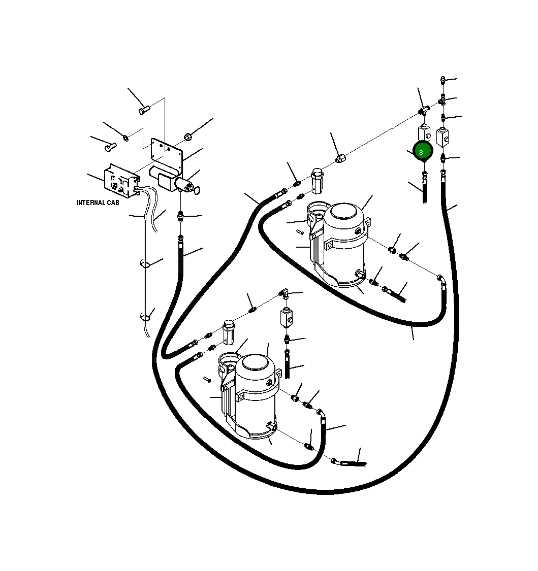 Адаптер 20Y-969-B150 Komatsu