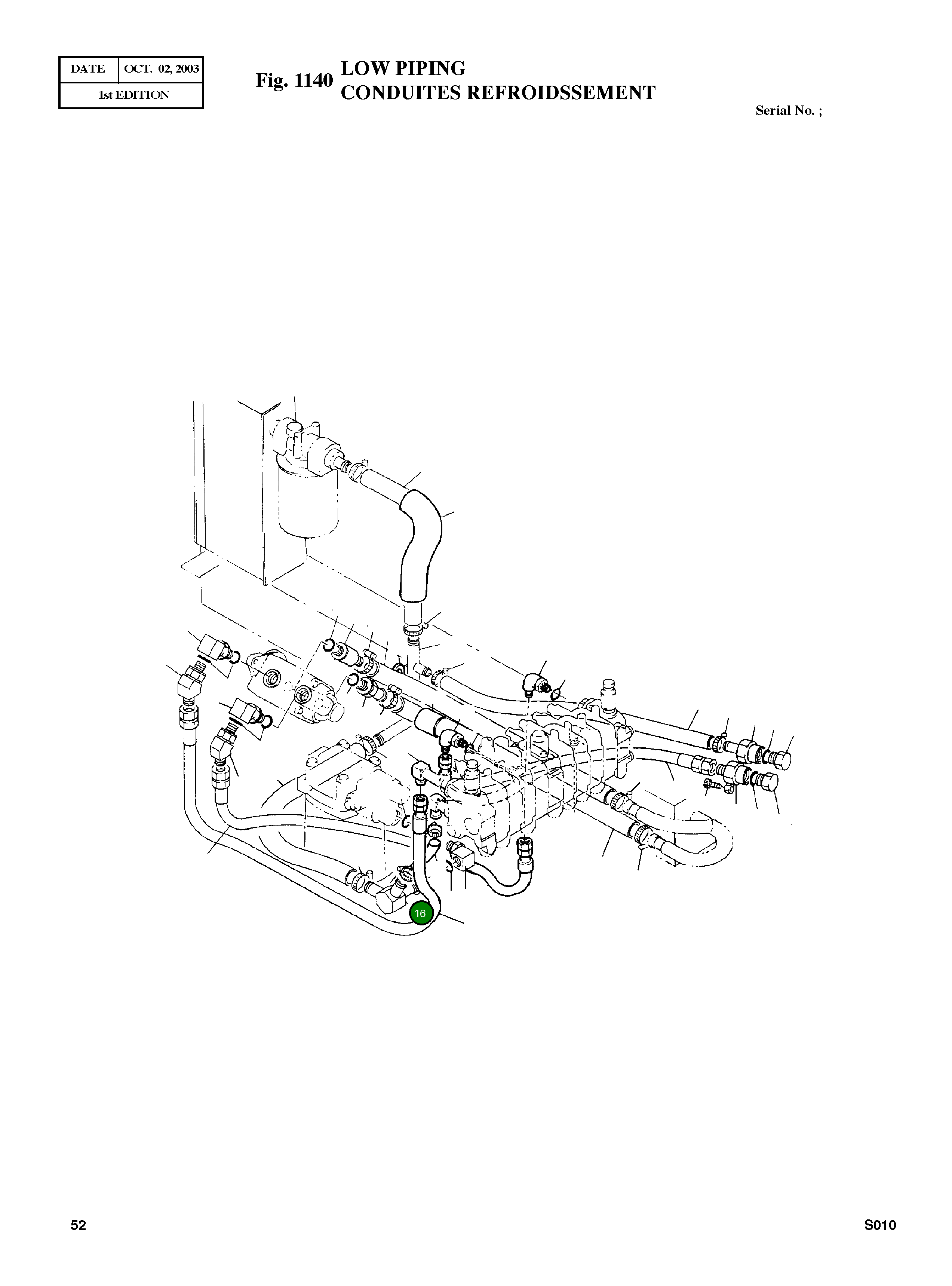 Адаптер PFO3/8 2181-2428A Komatsu