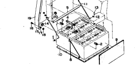 Корпус аккумулятора в сборе 154-06-00170 Komatsu