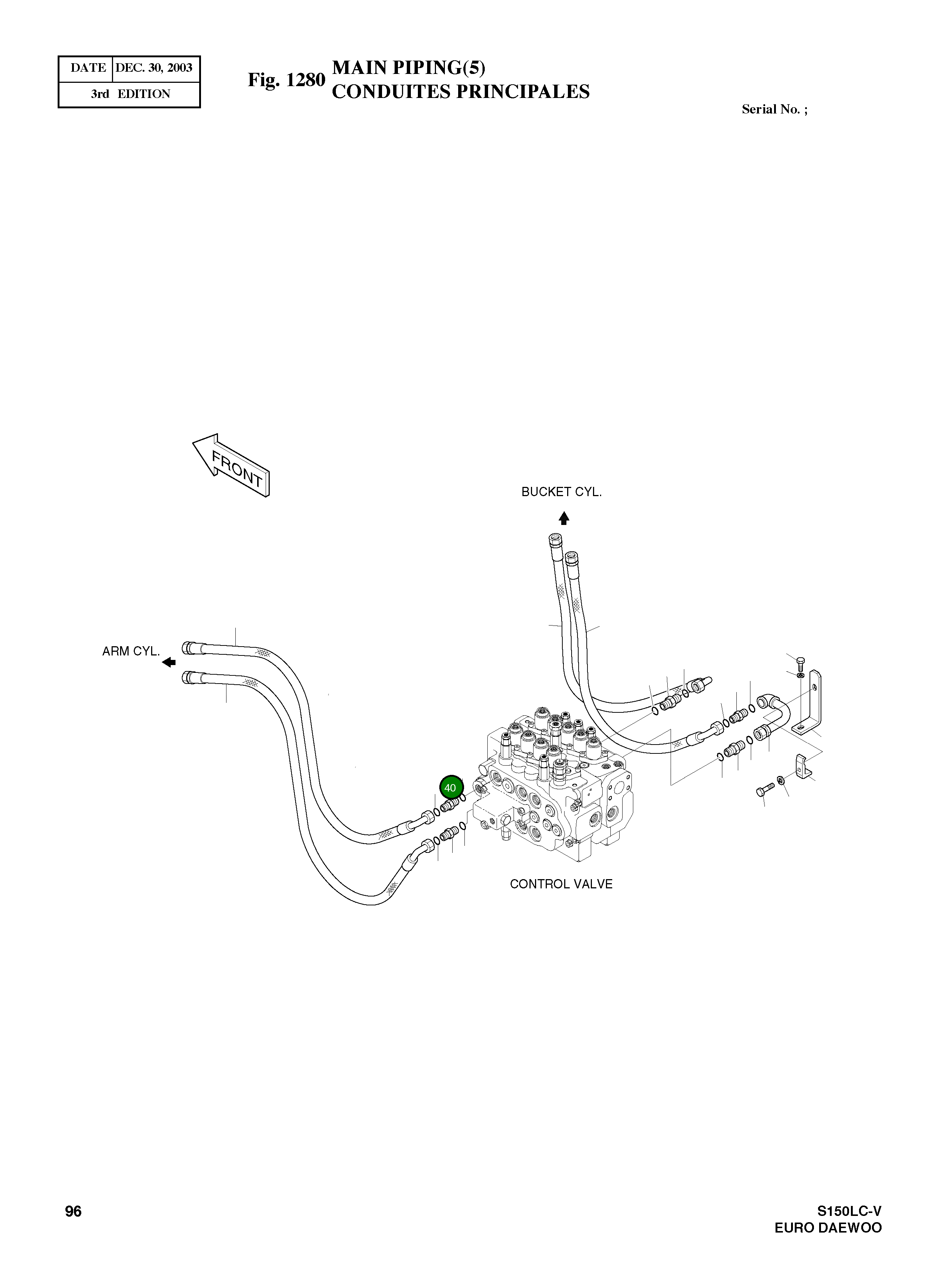 Адаптер PFO3/4-PF3/4 2181-2627D7 Komatsu