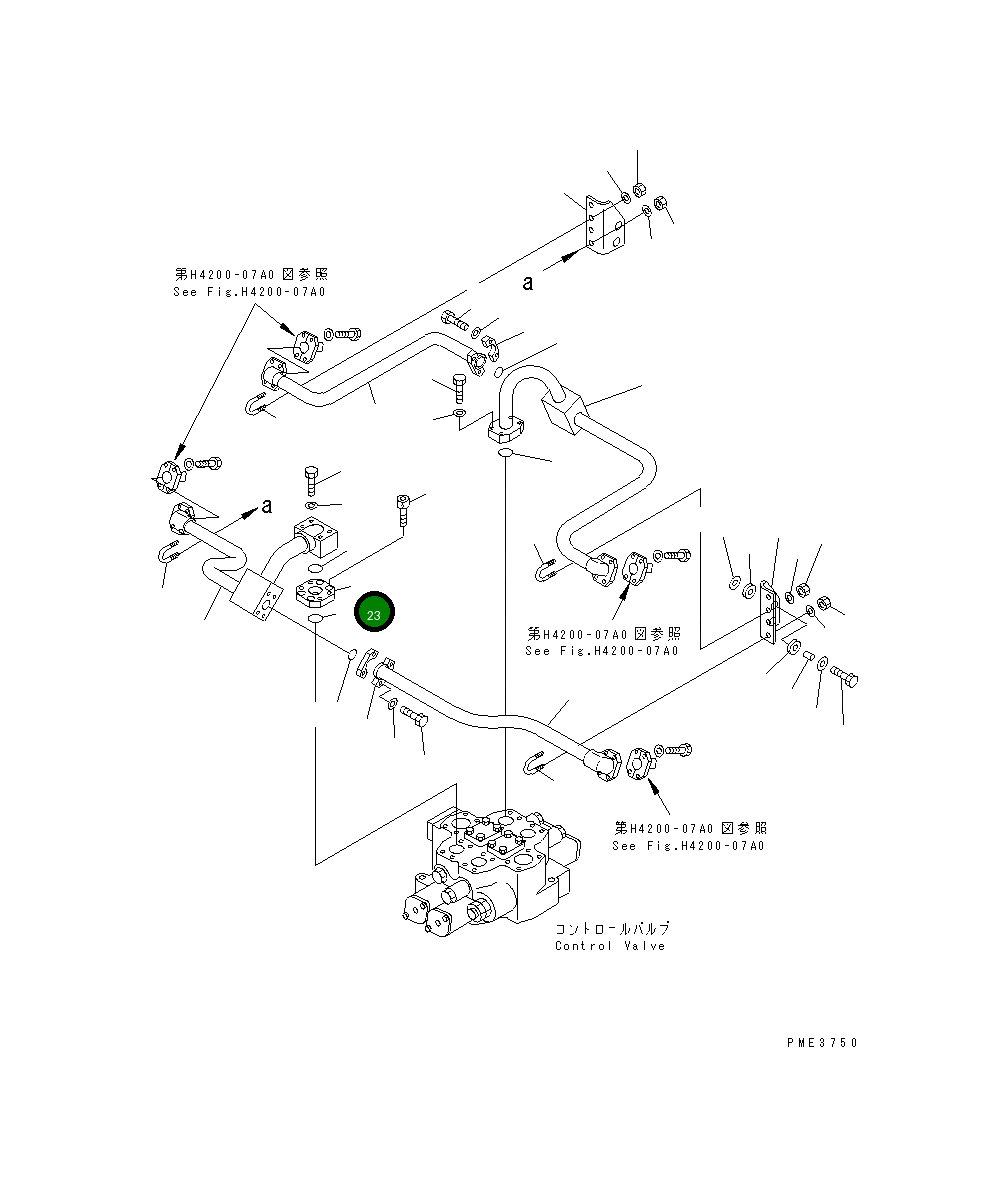 Адаптер 421-62-13740 Komatsu